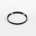 Seiko Mod SKX / SRPD Chapter Ring: Black With Yellow Markers