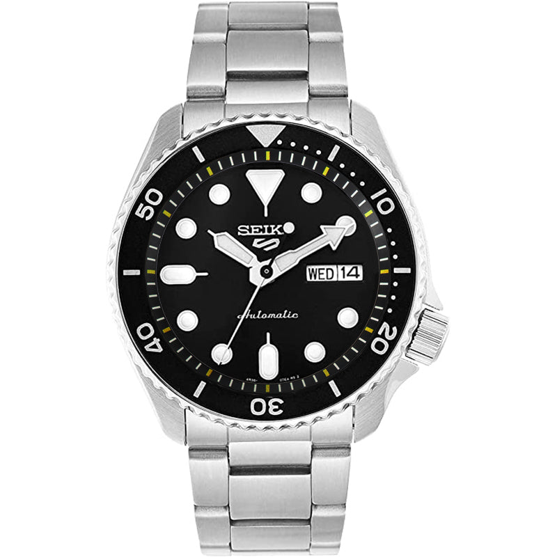 Seiko Mod SKX / SRPD Chapter Ring: Black With Yellow Markers