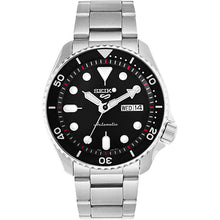Load image into Gallery viewer, SKX / SRPD Chapter Ring: Black With Red Markers
