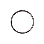 SKX / SRPD Chapter Ring: Schwarz mit roten Markierungen