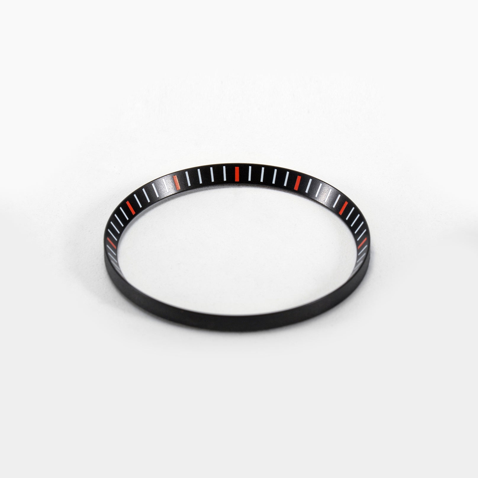 Seiko Mod SKX / SRPD Chapter Ring: Black With Red Markers – WR