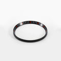 SKX / SRPD Chapter Ring: Schwarz mit roten Markierungen