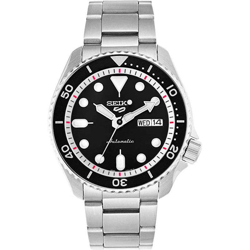 Seiko Mod SKX / SRPD Chapter Ring: White With Red Markers