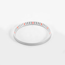 Load image into Gallery viewer, SKX / SRPD Chapter Ring: White With Red Markers
