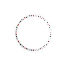 Load image into Gallery viewer, SKX / SRPD Chapter Ring: White With Red Markers
