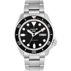 Seiko Mod SKX / SRPD Chapter Ring: White With Orange Markers
