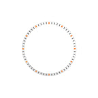 Seiko Mod SKX / SRPD Chapter Ring: White With Orange Markers