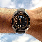 6105 Turtle Watch Hands for Seiko Mod: Gold