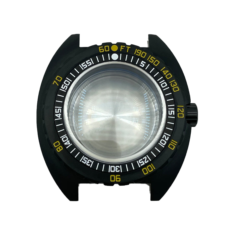 300T PVD Black Steel Case Set: Yellow