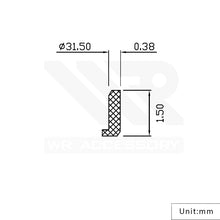 Load image into Gallery viewer, SKX007 Crystal Gasket (Black)
