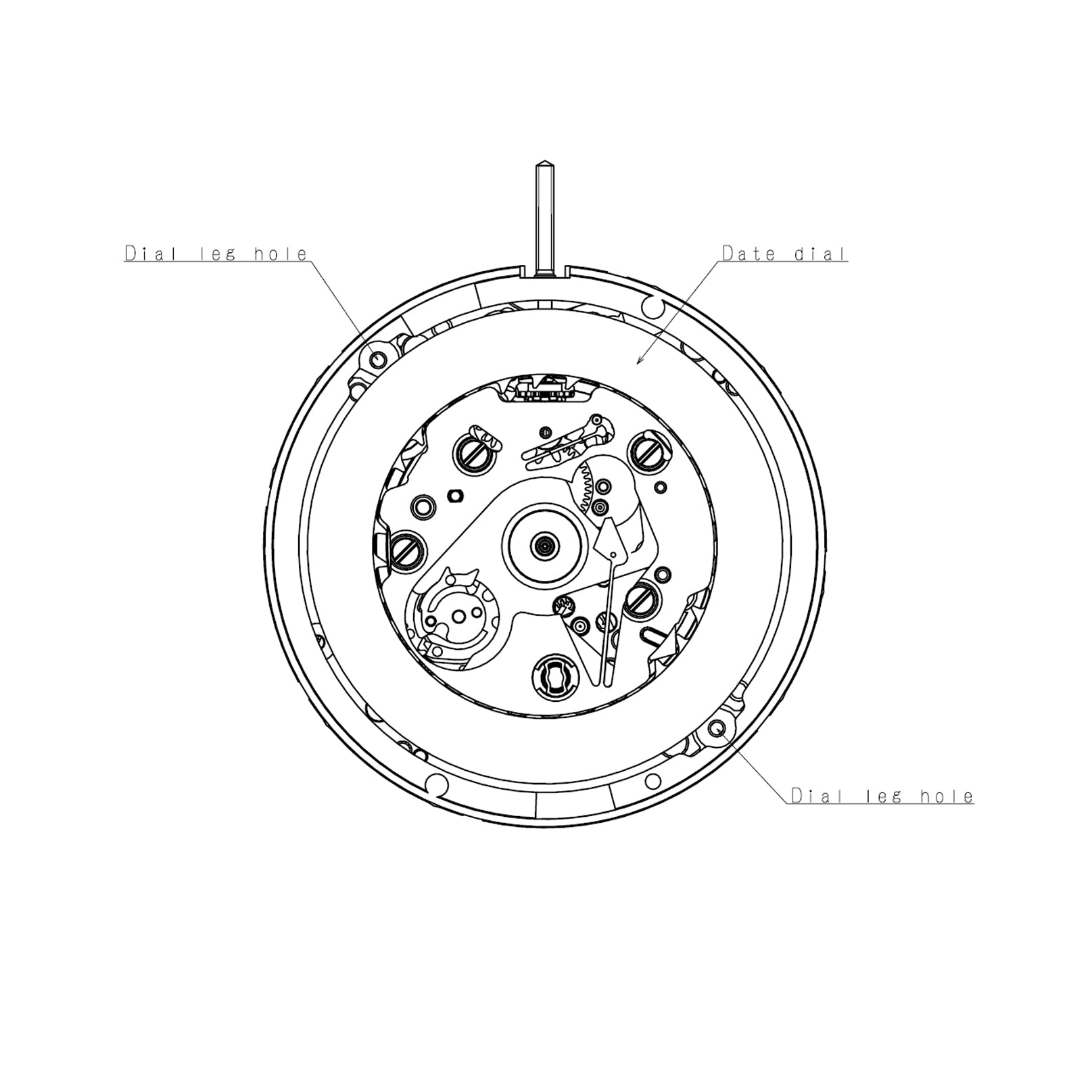 Seiko (SII) NH35A Automatic Movement | WR Accessories – WR Accessories