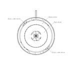 Seiko (SII) NH36A Automatic Movement (Black / Kanji 3.18o'clock)