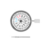 Seiko (SII) NH36A Automatikwerk (3 Uhr) - Spanisch-Englisch