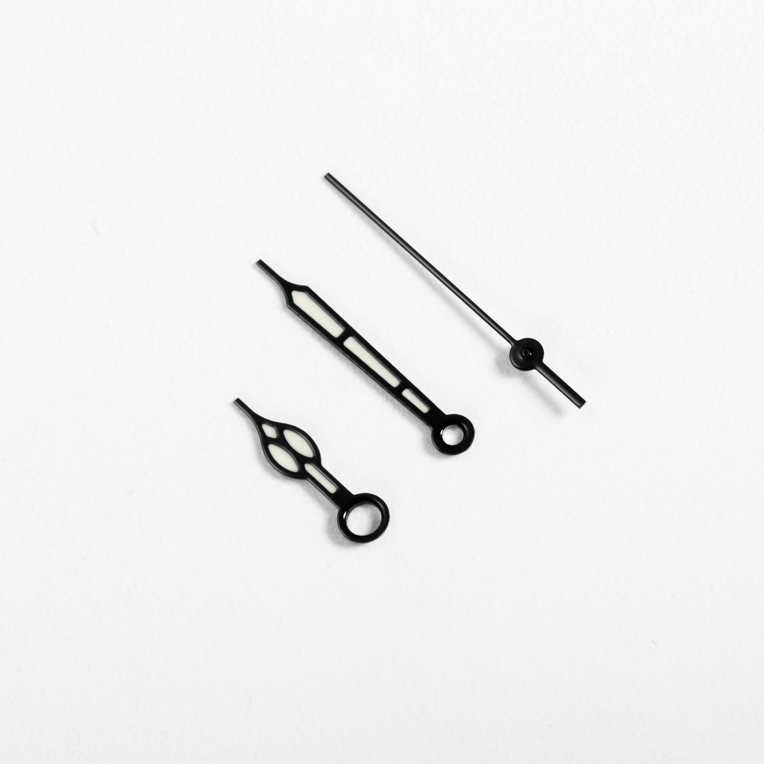 Alpinist Watch Hands for Seiko Mod: Black