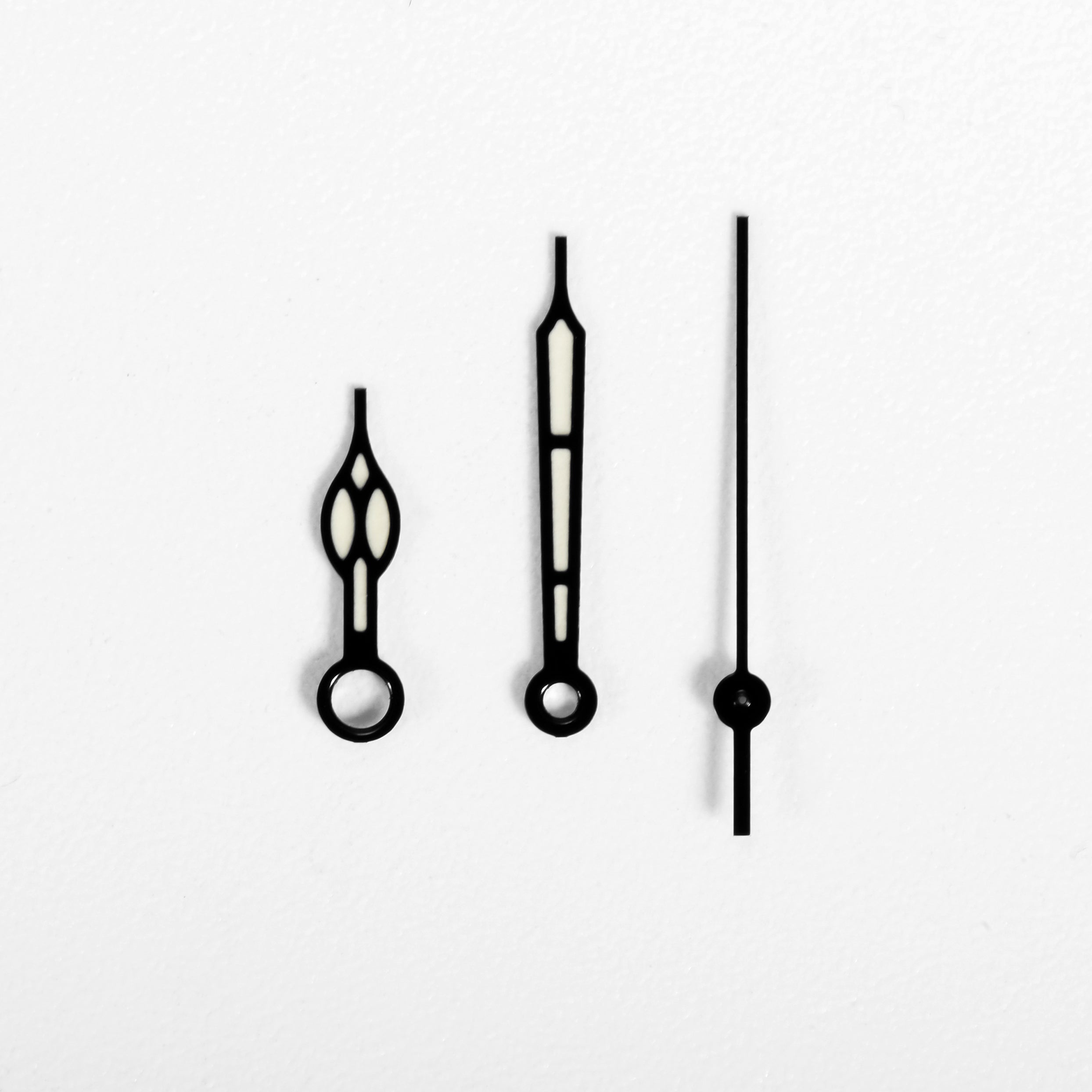 Alpinist Watch Hands for Seiko Mod: Black