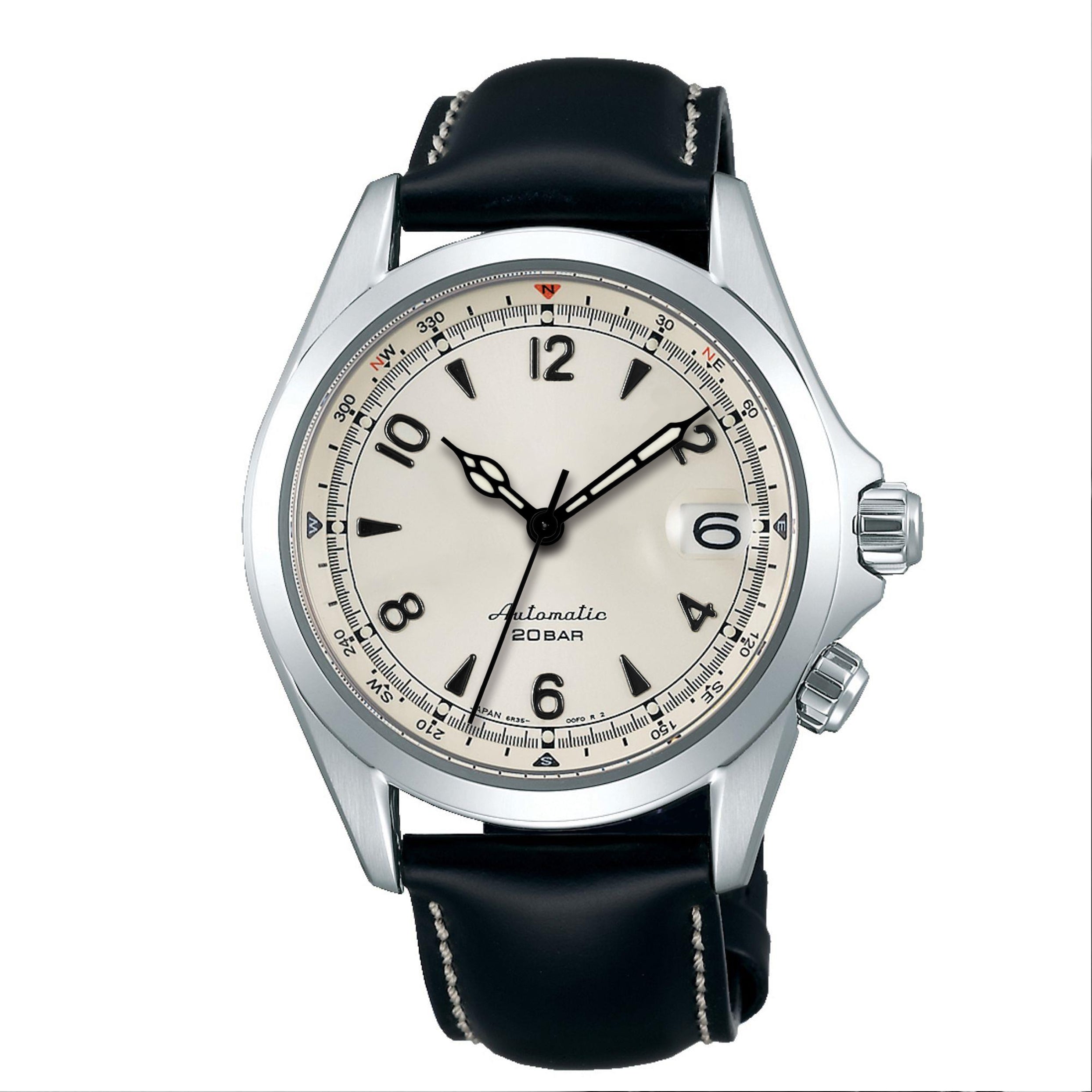 Alpinist Watch Hands for Seiko Mod: Black