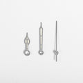 Alpinist Watch Hands for Seiko Mod: Silver