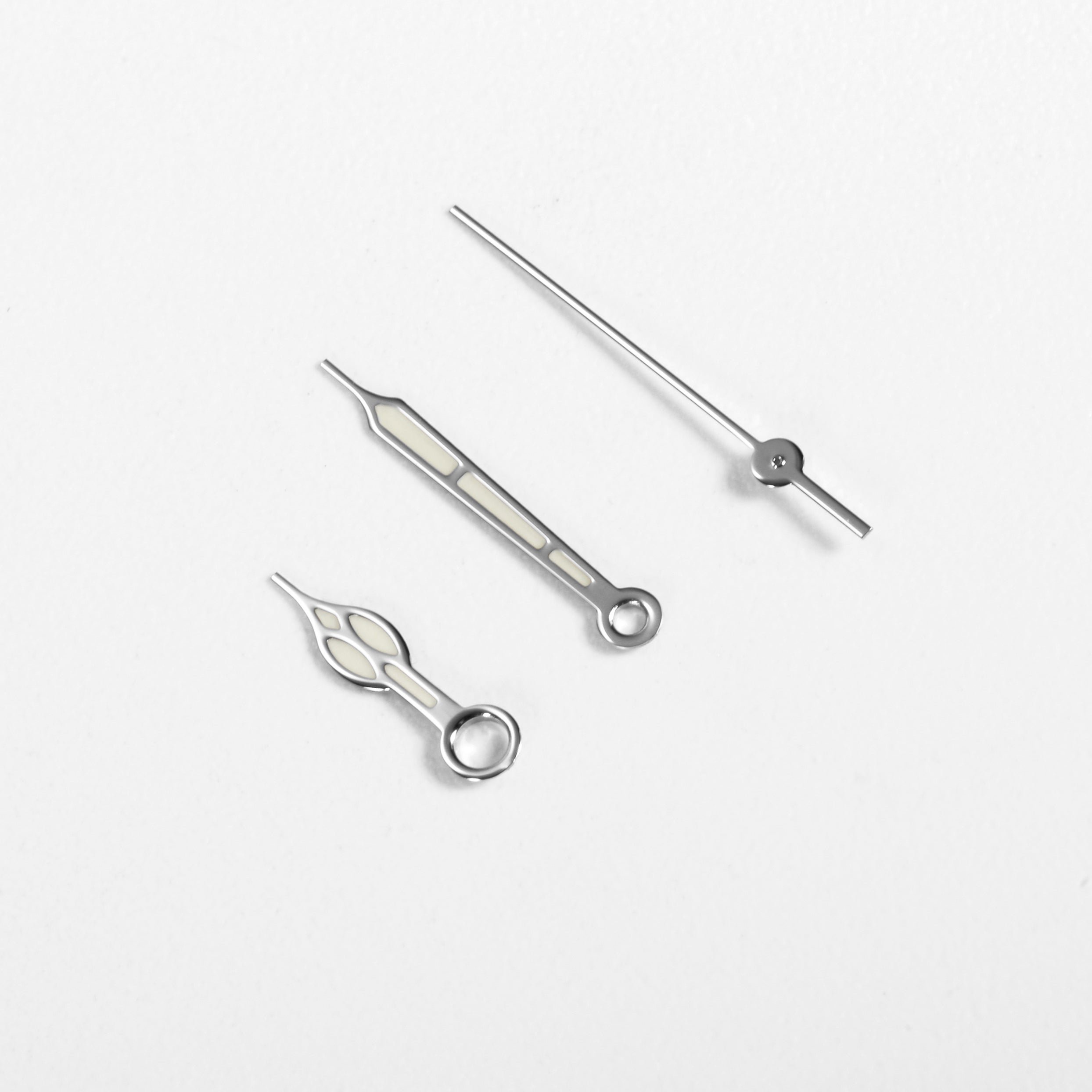Alpinist Watch Hands for Seiko Mod: Silver