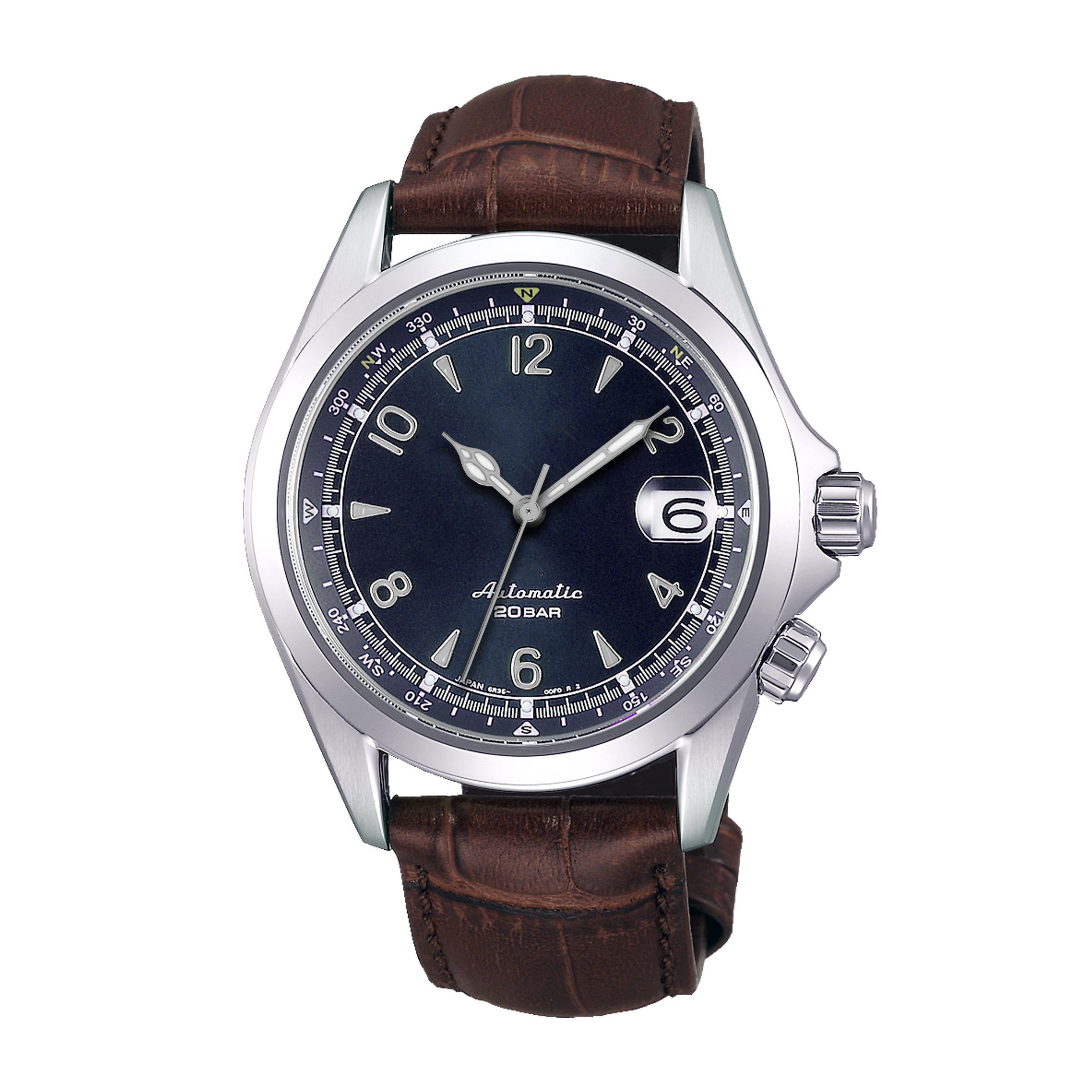 Alpinist Watch Hands for Seiko Mod: Silver
