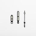 Ladder Watch Hands for Seiko Mod: Black
