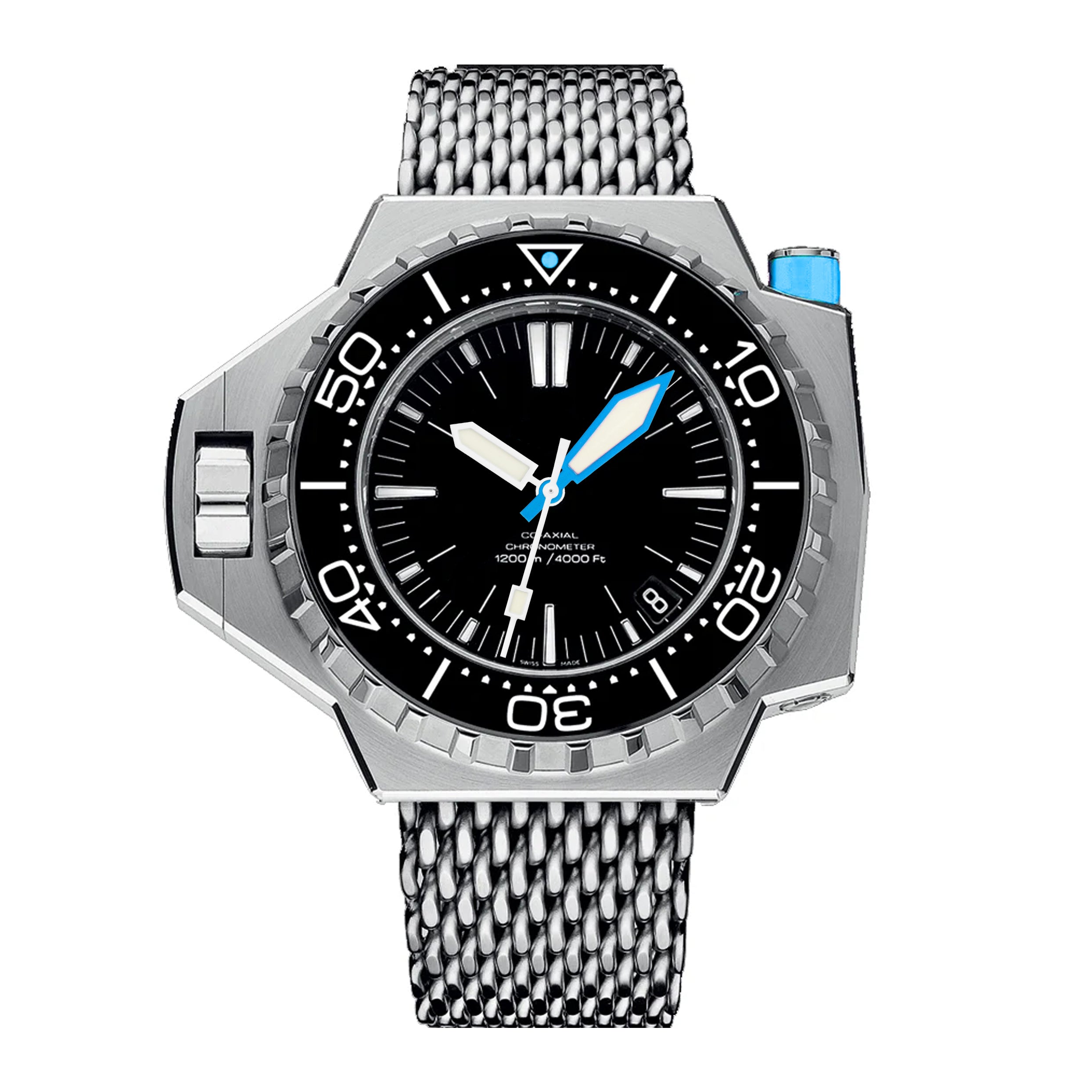 Sword Watch Hands for Seiko Mod: Blue