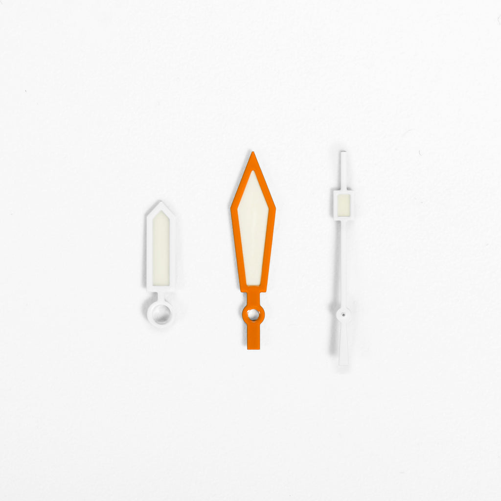 Sword Watch Hands for Seiko Mod: Orange