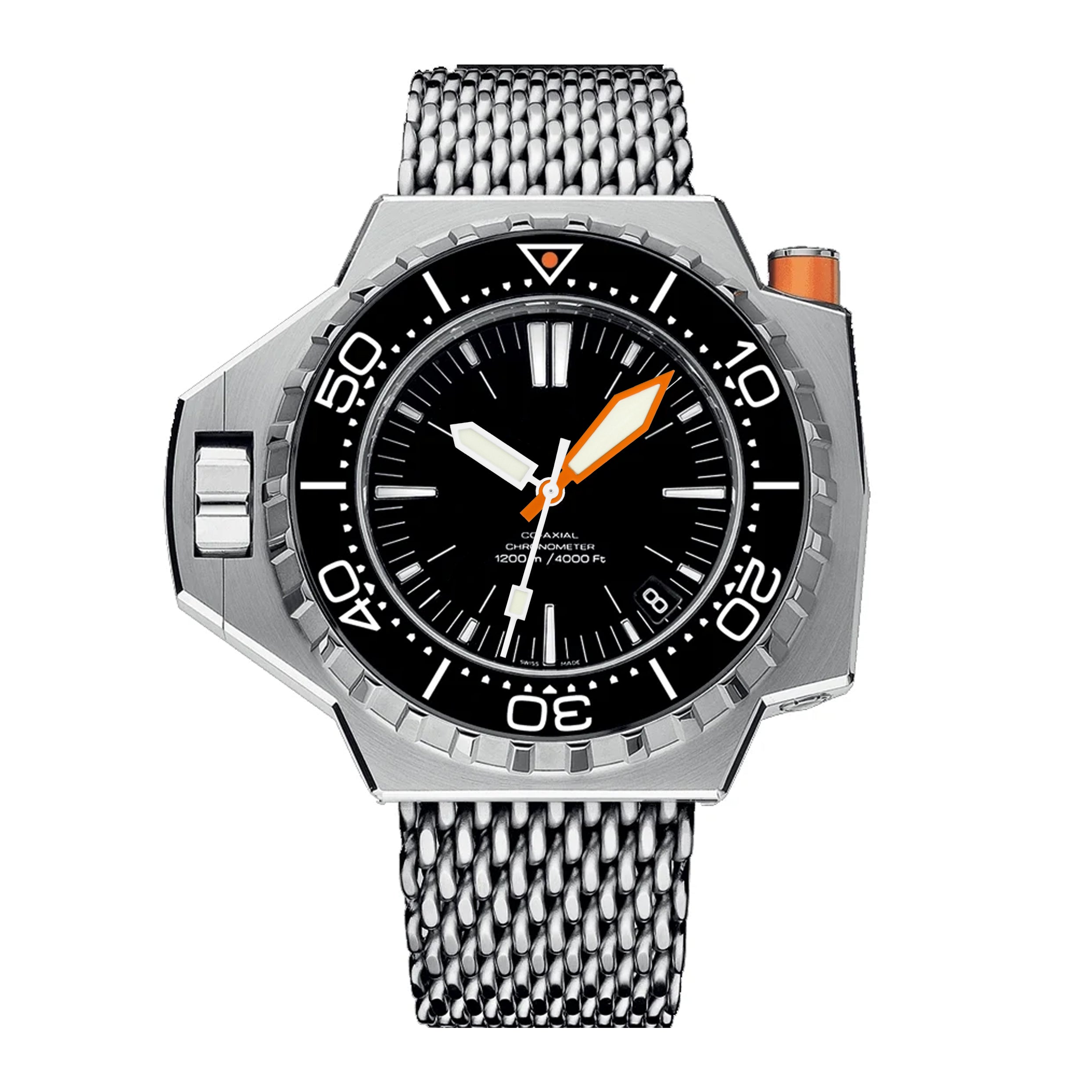 Sword Watch Hands for Seiko Mod: Orange