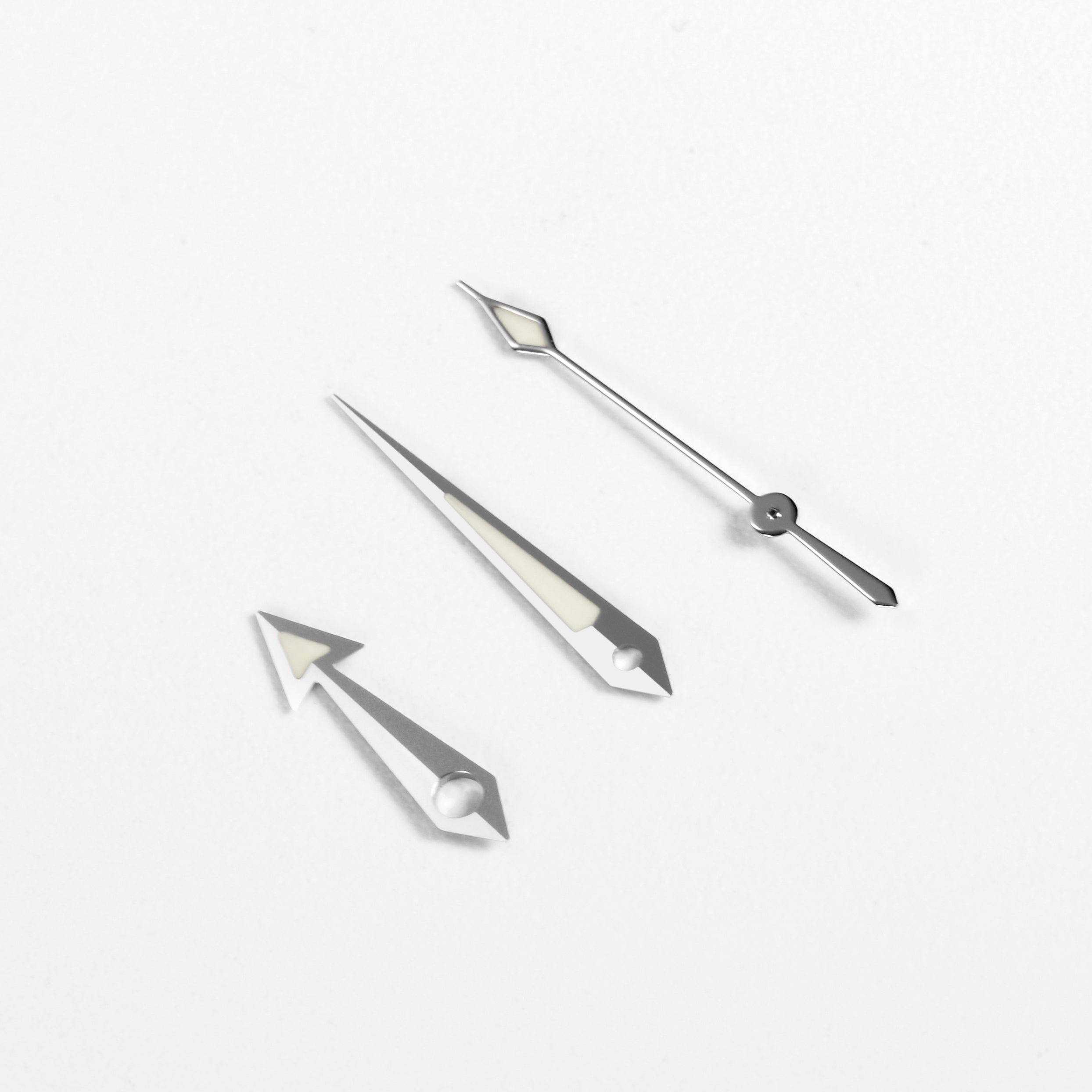 SM300 Watch Hands for Seiko Mod: Silver