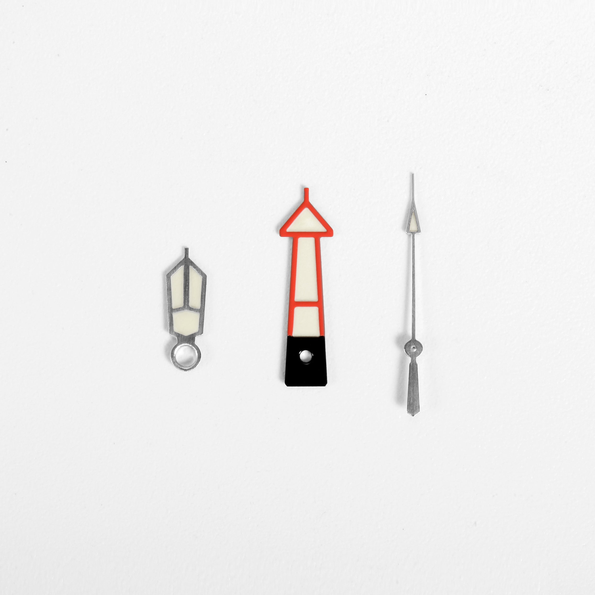 Fugu Uhrenzeiger für Seiko Mod: Silber