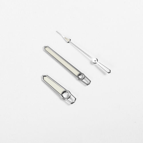 AW1158 Watch Hands for Seiko Mod: Silver