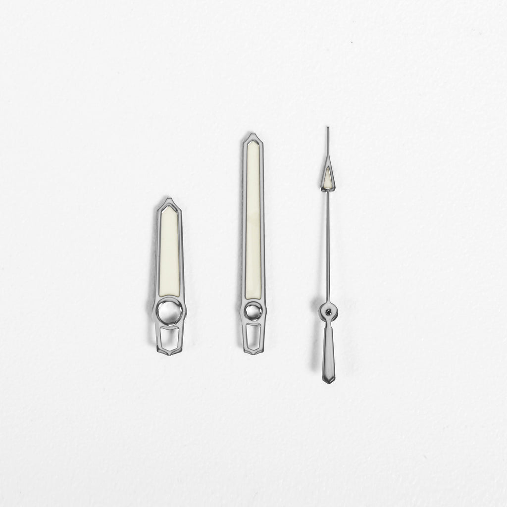 AW1158 Watch Hands for Seiko Mod: Silver