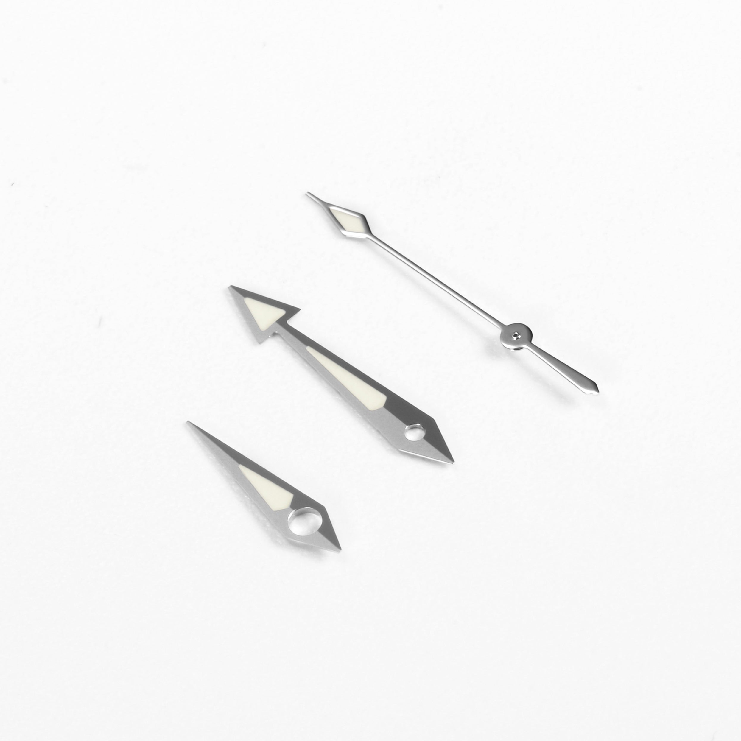 Aquaterra Watch Hands for Seiko Mod: Silver