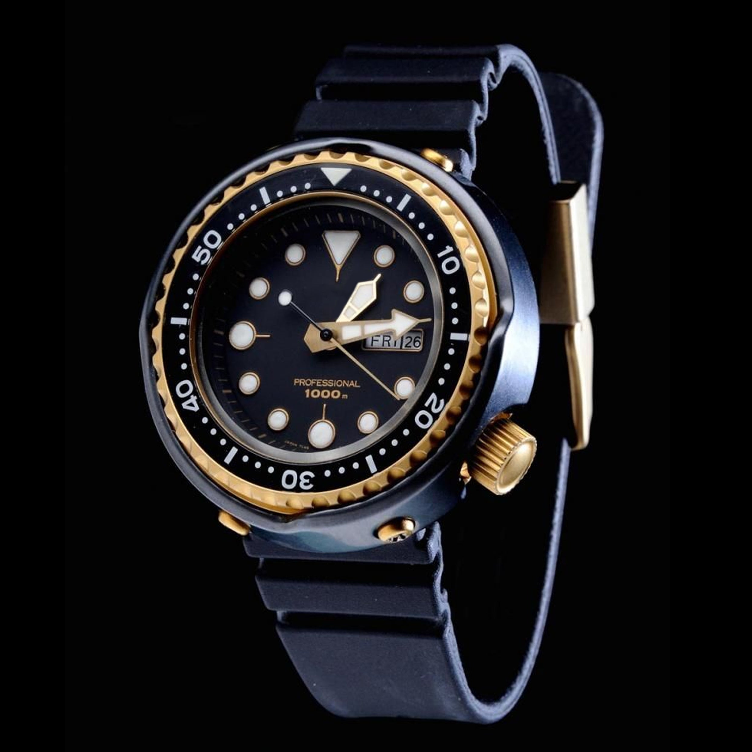 SBBN015 Tuna Watch Hands for Seiko Mod: Gold
