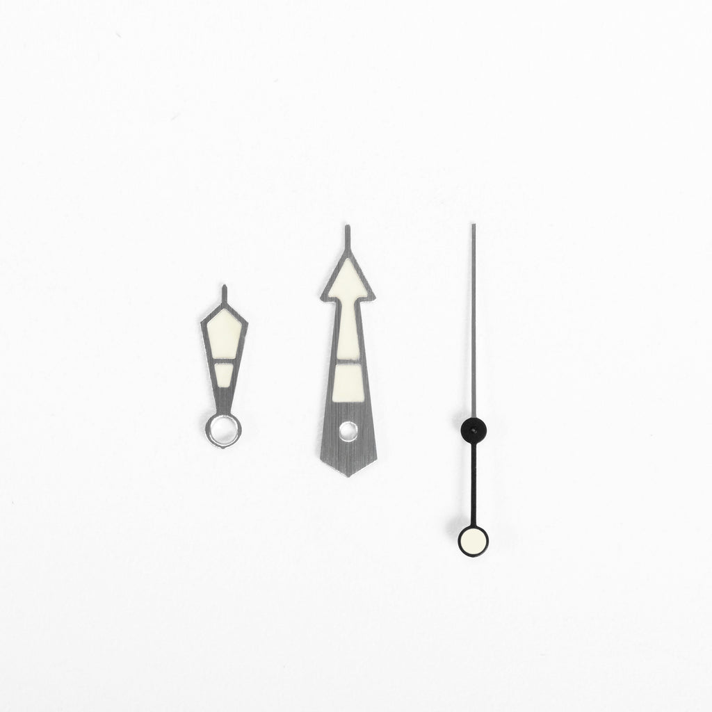 SBBN015 Tuna Watch Hands for Seiko Mod: Silver