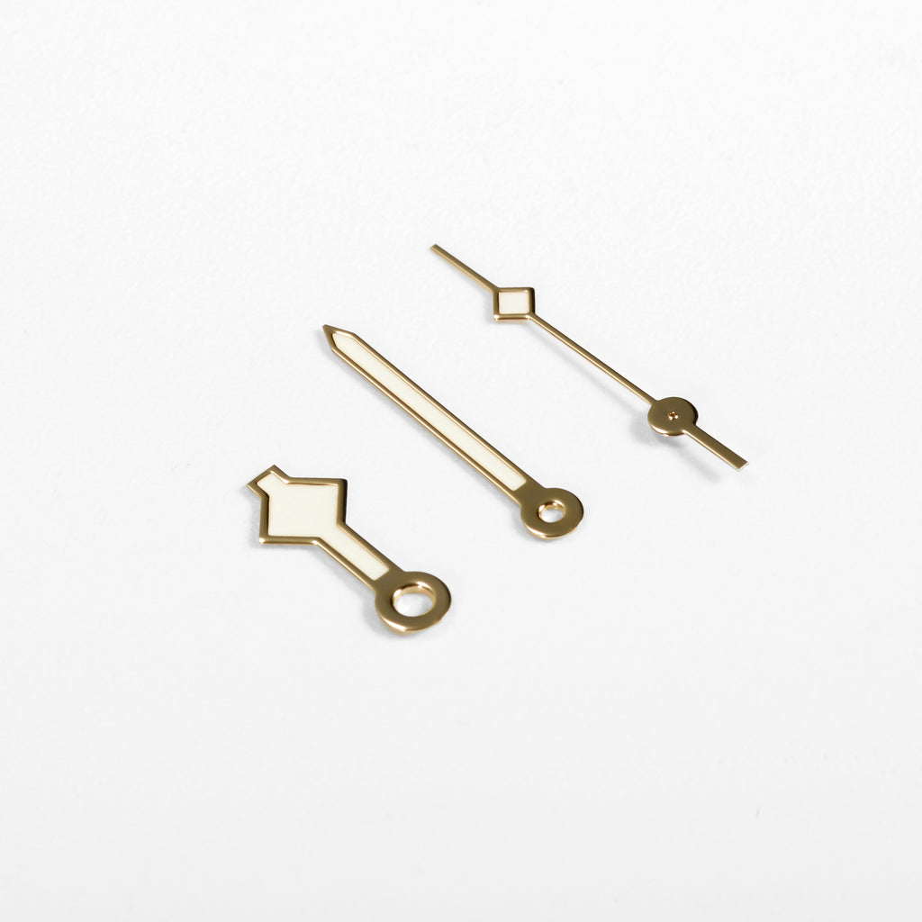 Snowflake Watch Hands for Seiko Mod: Gold