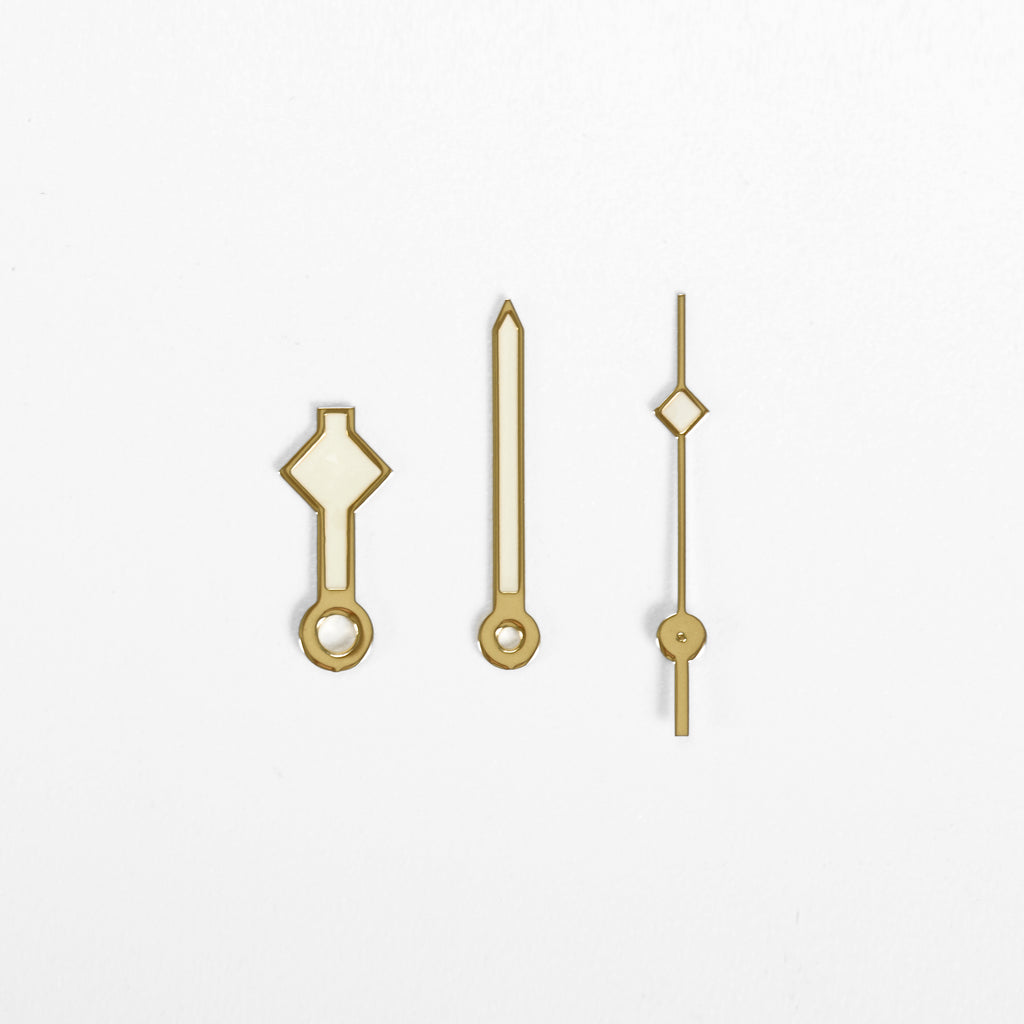 Snowflake Watch Hands for Seiko Mod: Gold