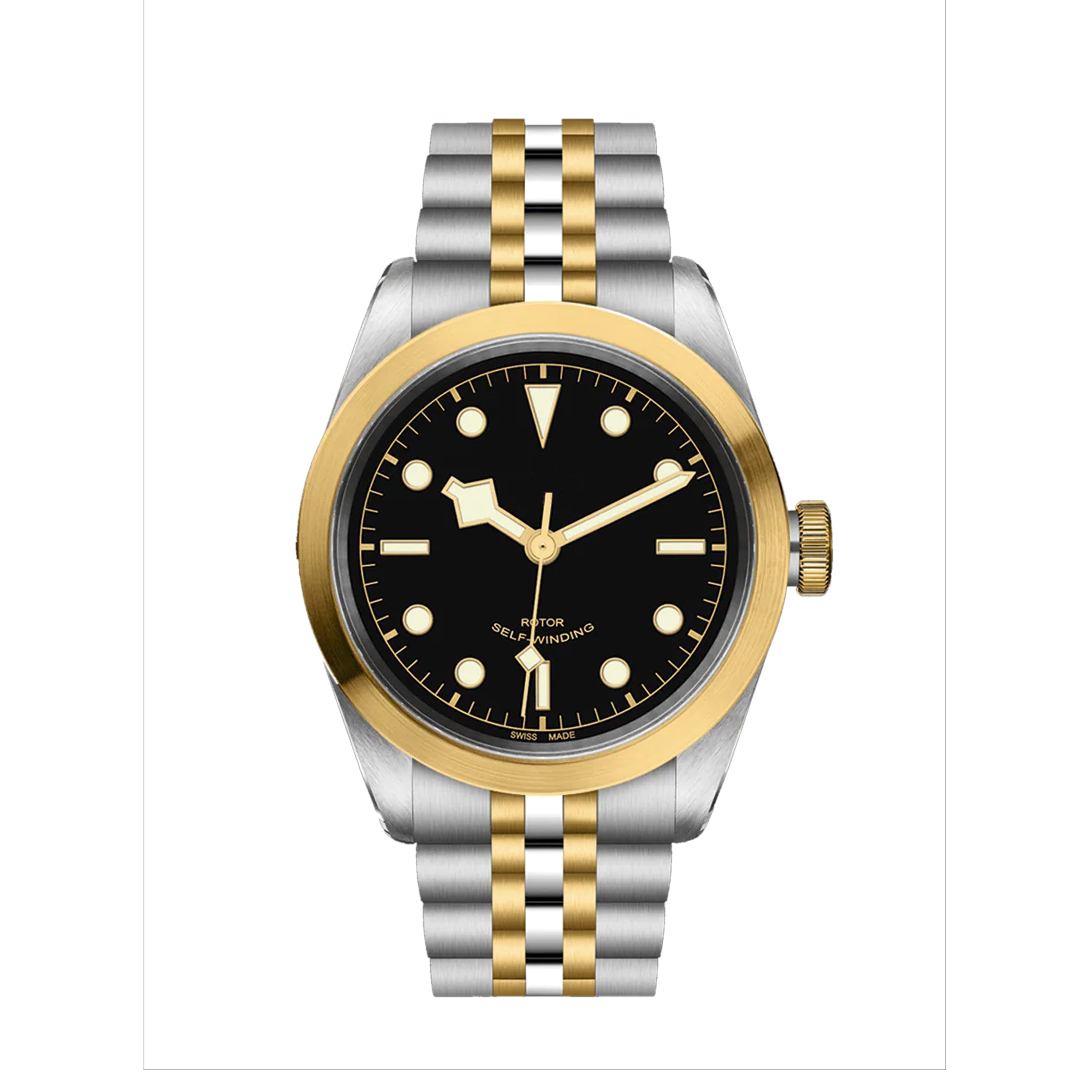 Snowflake Watch Hands for Seiko Mod: Gold