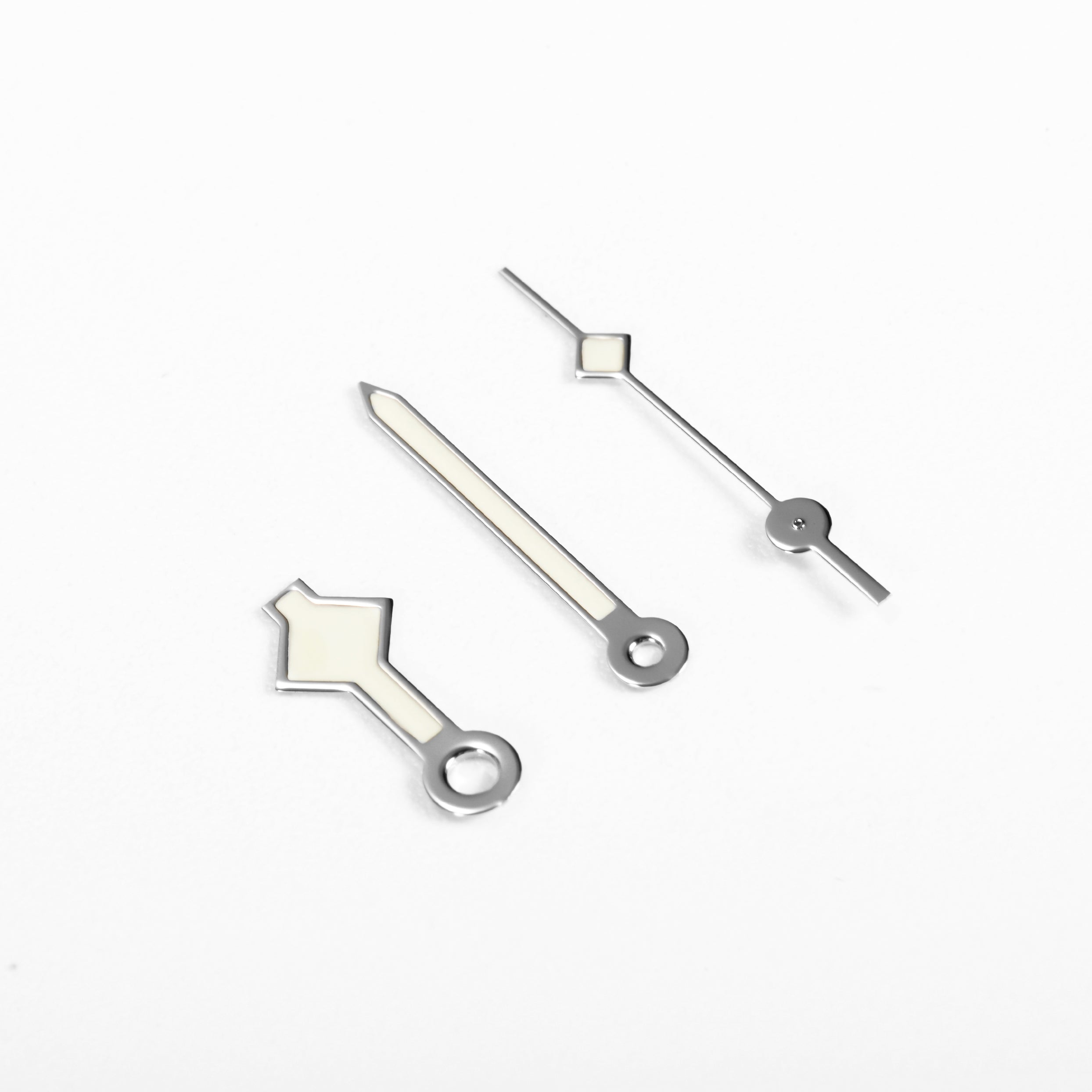 Snowflake Watch Hands for Seiko Mod: Silver