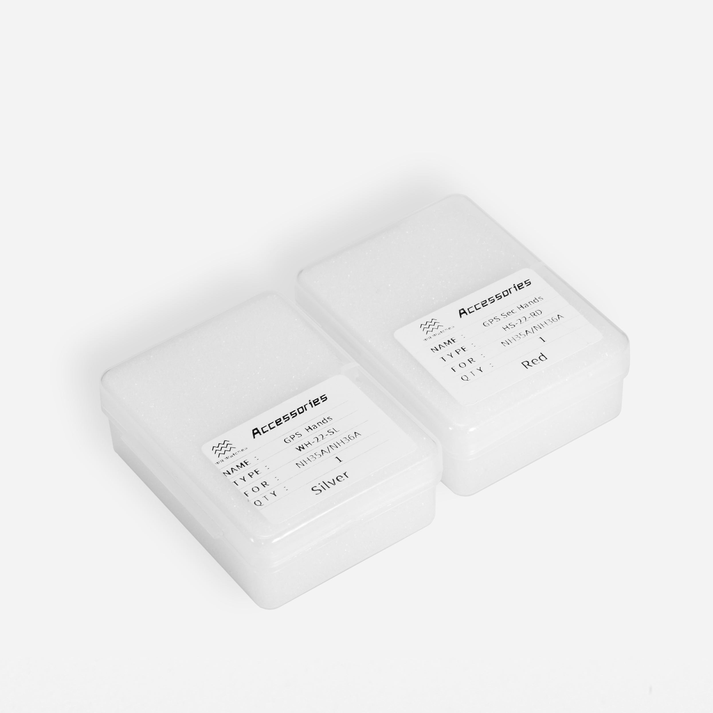 GPS Watch Hands for Seiko Mod: Silver