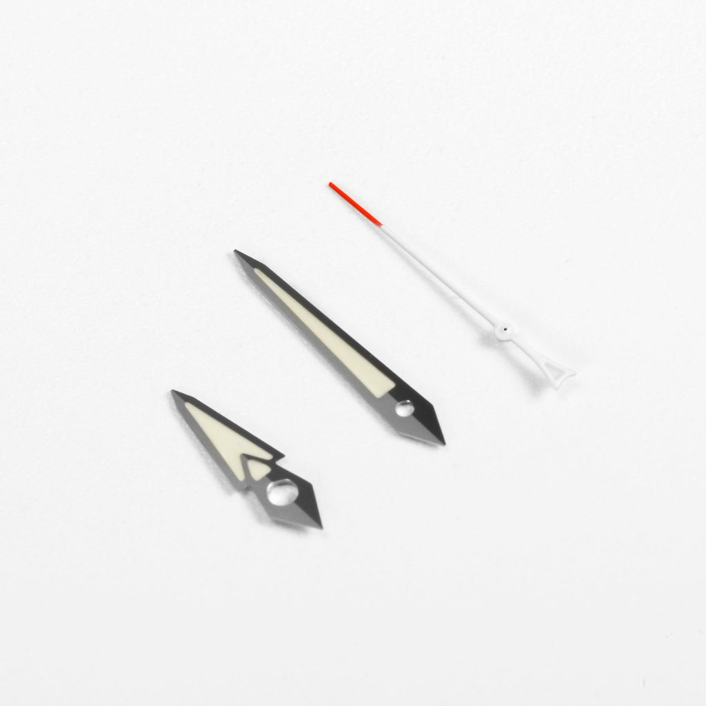 GPS Watch Hands for Seiko Mod: Silver