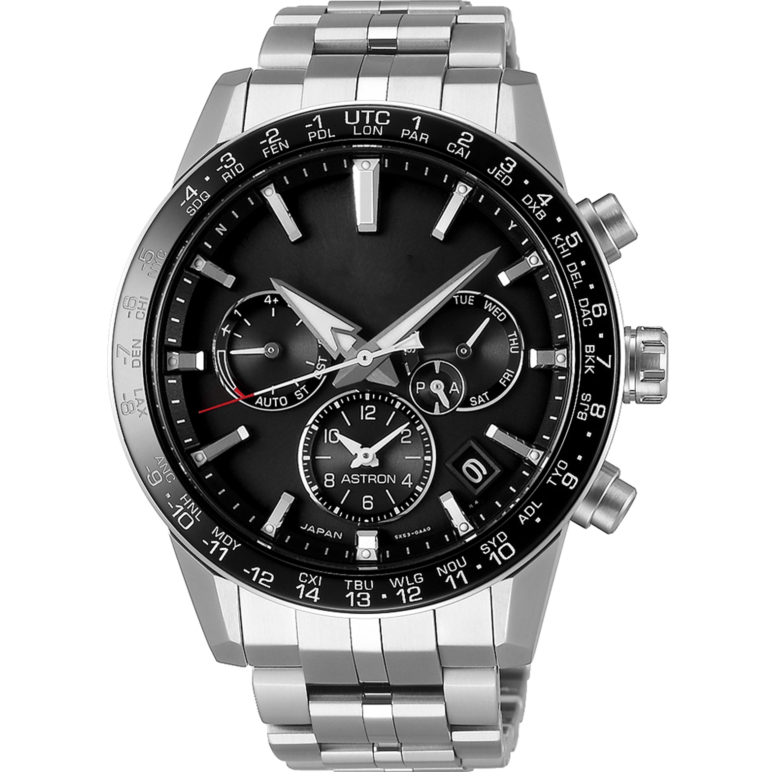 GPS Watch Hands for Seiko Mod: Silver