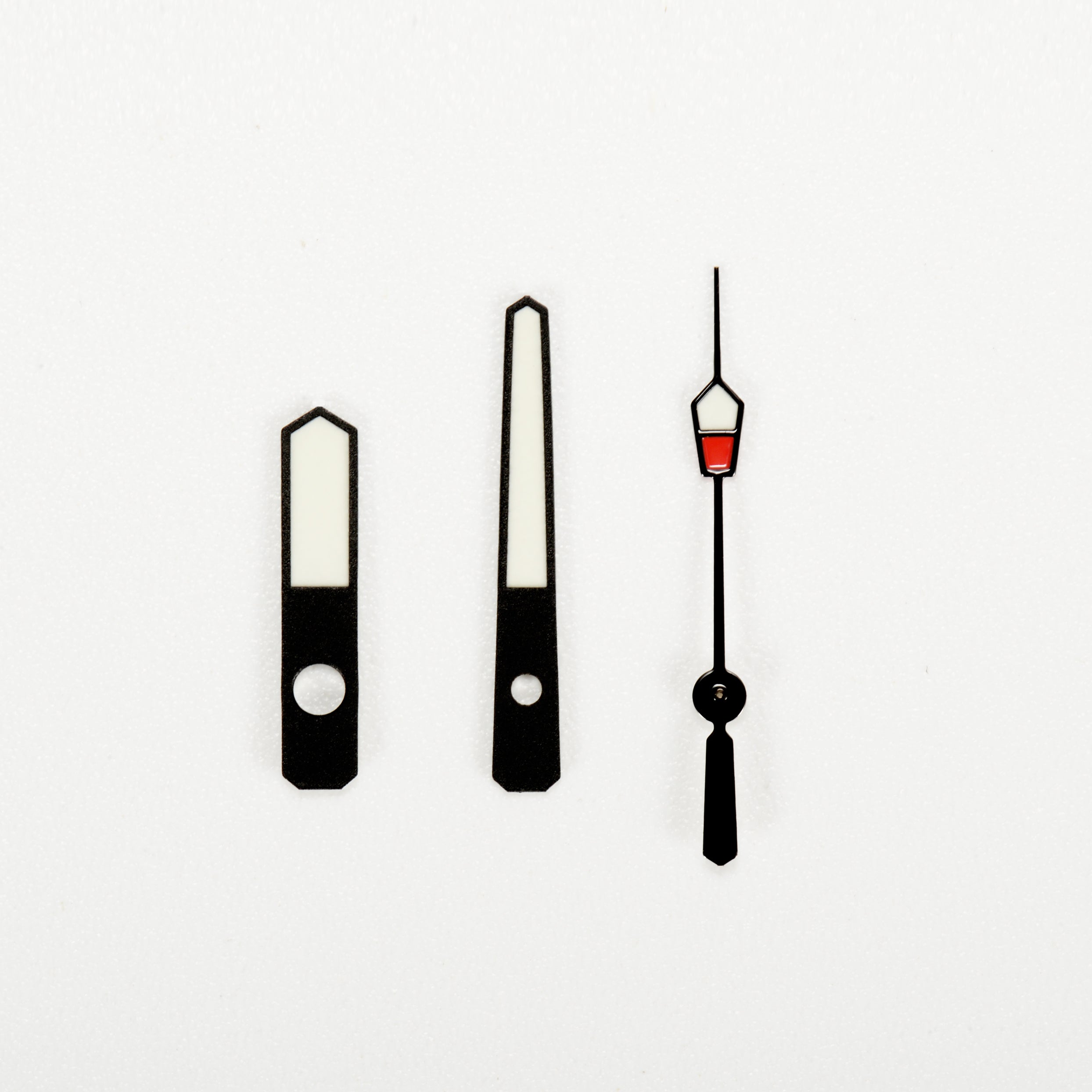 MM300 Watch Hands for Seiko Mod: Black