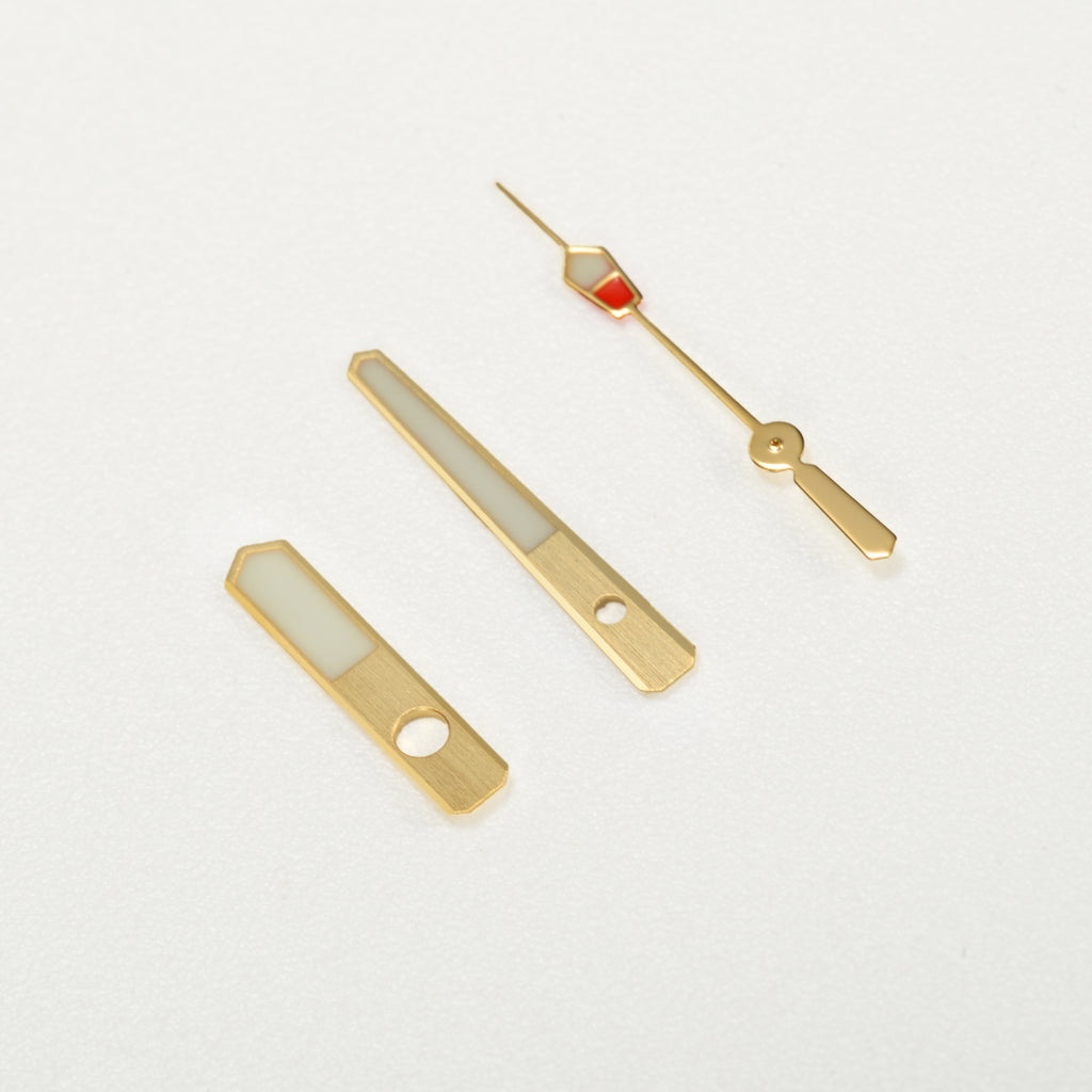 MM300 Watch Hands for Seiko Mod: Gold