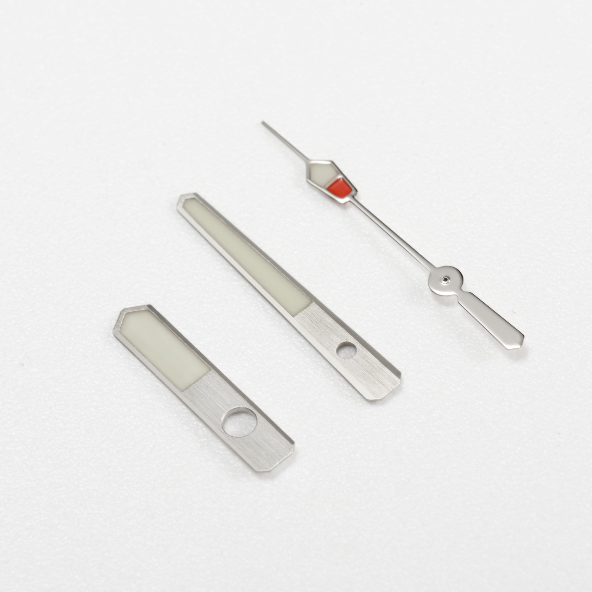 MM300 Watch Hands for Seiko Mod: Silver