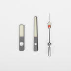 MM300 Watch Hands for Seiko Mod: Silver