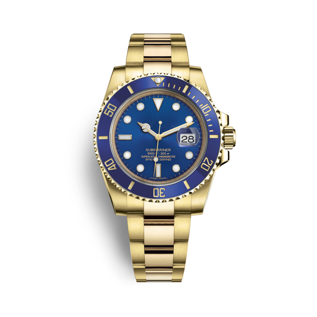 Mercedes Watch Hands for Seiko Mod: Gold