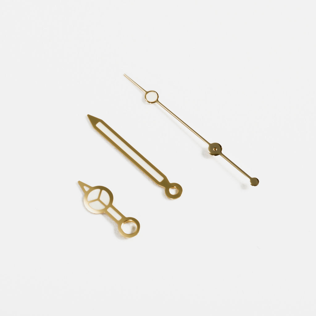 Mercedes Watch Hands for Seiko Mod: Gold