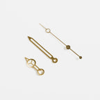 Mercedes Watch Hands for Seiko Mod: Gold