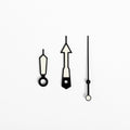 SKX Watch Hands for Seiko Mod: Black