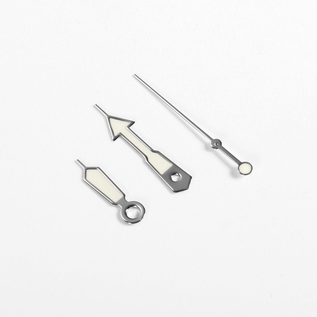 SKX Watch Hands for Seiko Mod: Silver